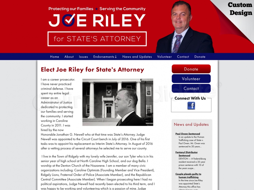 Joe Riley for State's Attorney