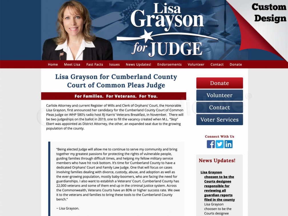 Lisa Grayson for Cumberland County Court of Common Pleas Judge
