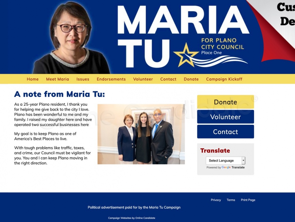 Maria Tu for City Council