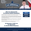 Lev Agranovich for Newton School Committee