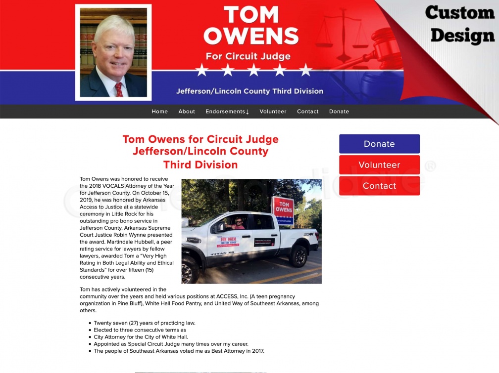 Tom Owens for Circuit Judge