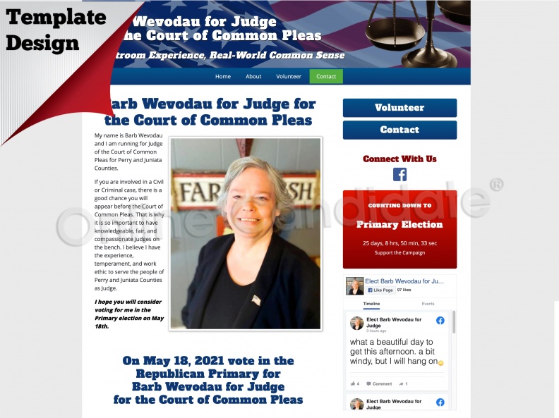 Barb Wevodau for Judge for the Court of Common Pleas