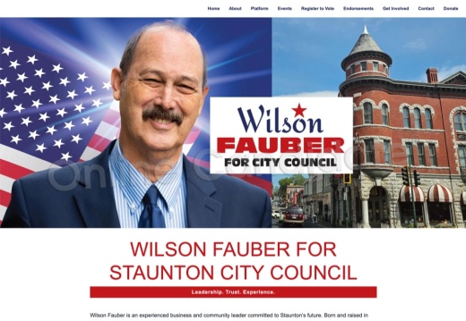 Wilson Fauber For Staunton City Council