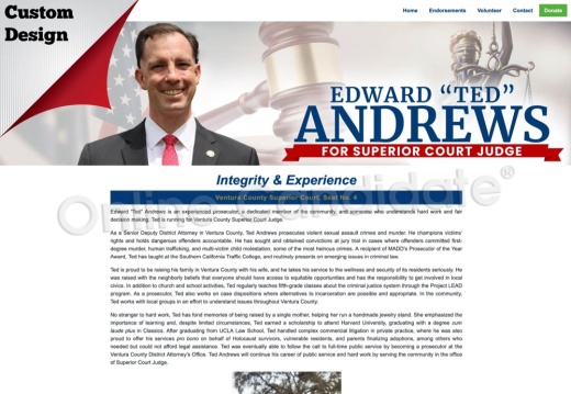 Edward Andrews for Judge