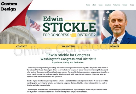 Edwin Stickle for Congress