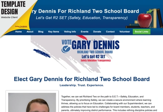 Gary Dennis For Richland Two School Board